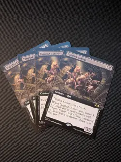 x1 Tangled Colony (Extended Art) Wilds of Eldraine NM/M - Image 1