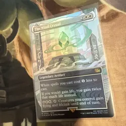 The Wind Crystal Borderless Foil Final Fantasy MTG NM - Image 3