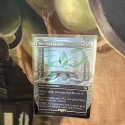 The Wind Crystal Borderless Foil Final Fantasy MTG NM - Image 5