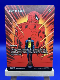 Spider-Man Magic The Gathering Path to Exile M 0004 Borderless Regular (NM) - Image 1