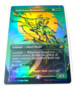 Mightform Harmonizer (Borderless) (Foil) Edge of Eternities NM - Image 2