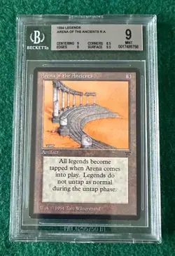 Arena Of The Ancients - Legends - MTG - BGS 9. MINT. More MTG In My Store. - Image 1
