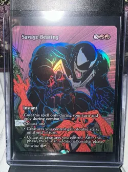 Savage Beating (Borderless) Marvel Universe Eternal-Legal Regular - Image 1