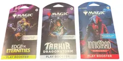 Magic: The Gathering Play Booster Packs. 3 Total - Image 1