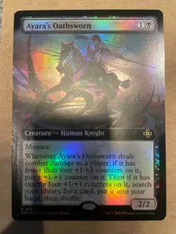 Ayara's Oathsworn - March of the Machine: The Aftermath #157 - Foil - Near Mint - Image 1