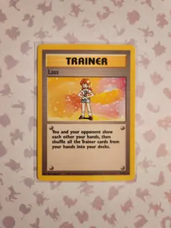 Lass 75/102 Base Set Unlimited Pokemon TCG - Image 1