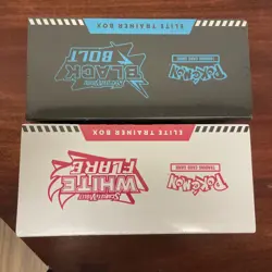 2 Pokemon TCG SV10.5 Black Bolt & White Flare Elite Trainer Box Bundle Sealed - Image 3