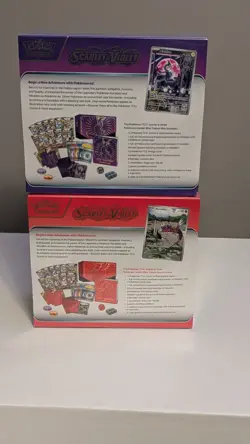 Pokemon Center Elite Trainer Box Set Scarlet And Violet ETB Koraidon & Miraidon - Image 2