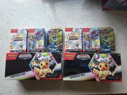 Pokemon TCG S&V Prismatic Evolutions Set (Surprise Box/Bundles/Tin) SHIPS FAST!! - Image 1
