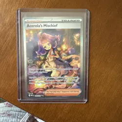 Acerola’s Mischief Pokemon Mega Evolution 183/132 SIR - Image 1