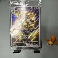 Pokemon TCG: Mega Evolution - Alakazam (MEP-009) ETB Black Star Promo Sealed #3 - Image 2