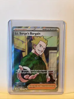 Lt. Surge's Bargain 170/132 - Full Art - Pokemon Mega Evolution - Image 1