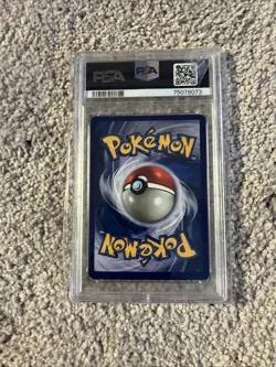 1999 POKEMON BASE SET UNLIMITED #1 ALAKAZAM-HOLO PSA 6 - Image 2