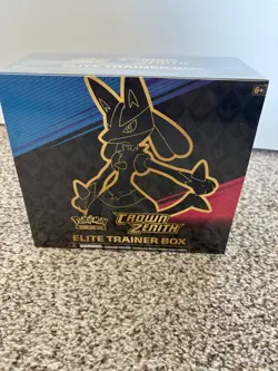 Pokemon TCG Crown Zenith ETB 2023 Elite Trainer Box Sealed, Brand New - Image 1