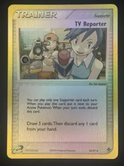 TV Reporter 88/97 Reverse Holo - 💎 Mint - Pokemon Dragon *GRADABLE, LOW POP* - Image 1