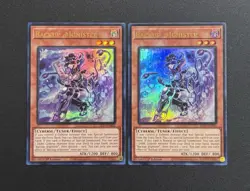 2025 YUGIOH ALIN 1ST ED ULTRA RARE BACKUP @IGNISTER X2 NM SET - Image 1