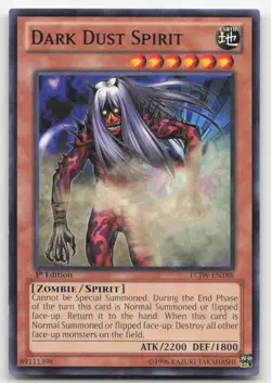 Yu-Gi-Oh TCG #LCJW-EN188 Dark Dust Spirit 1st Edition Common LP - Image 1