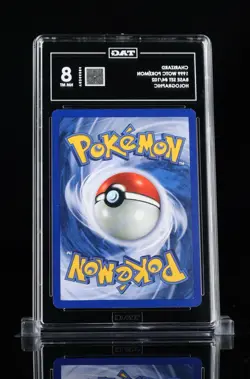 Charizard 04/102 Tag 8 NM MT 807 Base Set Pokemon Card - Image 2