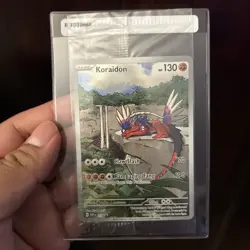 Koraidon SVP 014 Scarlet & Violet ETB Black Star Promo Sealed Pokemon TCG Card - Image 1