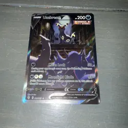 Pokemon TCG Umbreon v Alternate Full Art Card 189/203 Evolving Skies - Image 1