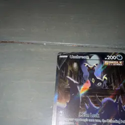 Pokemon TCG Umbreon v Alternate Full Art Card 189/203 Evolving Skies - Image 4