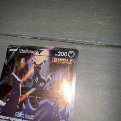 Pokemon TCG Umbreon v Alternate Full Art Card 189/203 Evolving Skies - Image 5