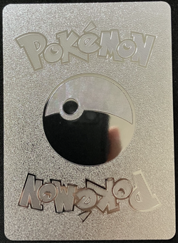 Slowking Vmax Rainbow Silver Foil Textured Display Card - Image 3