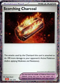 Scorching Charcoal - Classic Collection - Trading Card Game Classic - 026/034 - - Image 1