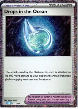 Drops in the Ocean - Classic Collection - Trading Card Game Classic - 021/034 - - Image 1