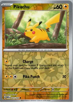 Pikachu - (Reverse Cosmos Holo) (Costco Exclusive) - Common - Miscellaneous Card - Image 1
