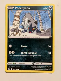Poochyena 095/189 Swsh10: Astral Radiance Regular NM-Mint Pokemon Card TCG - Image 1