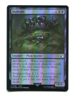 Malboro FOIL #0106 NM Final Fantasy FIN MTG Magic The Gathering - Image 1