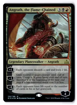 Angrath, The Flame Chained NM* Rivals Of Ixalan ENGLISH 152/196 mtg -UnltdCards - Image 1