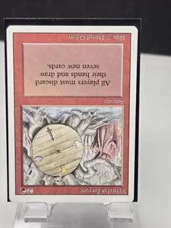MTG Wheel Of Fortune Revised Lightly Played Magic The Gathering 3rd Edition - Image 2