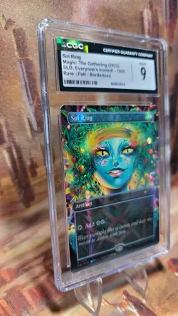 MTG Sol Ring #1905 Borderless 🌈 Foil Secret Lair Drop Everyone's Invited CGC 9 - Image 3