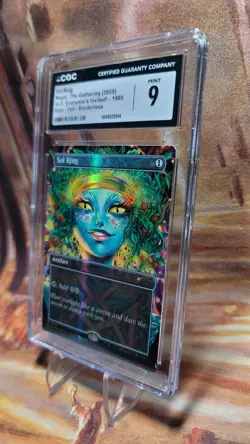 MTG Sol Ring #1905 Borderless 🌈 Foil Secret Lair Drop Everyone's Invited CGC 9 - Image 4