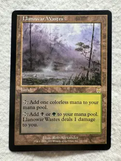 MTG - Llanowar Wastes - Apocalypse - LP - Free Shipping! - Image 1
