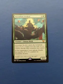 MTG Ascendant Acolyte: Kamigawa Neon Dynasty Commander #24 - NM-MT - Image 1