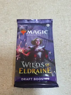 Magic the Gathering MTG Wilds of Eldraine Draft Booster Pack Factory Sealed - Image 1