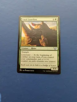 MTG Loyal Guardian: Kamigawa Neon Dynasty Commander #121 - NM-MT - Image 1