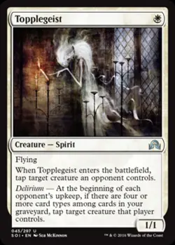 Topplegeist - Light Play MTG Shadows Over Innistrad - Image 1