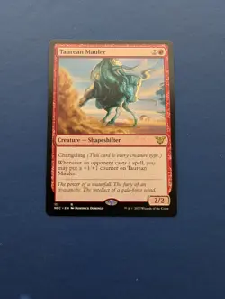 MTG Taurean Mauler: Kamigawa Neon Dynasty Commander #111 - NM - Image 1