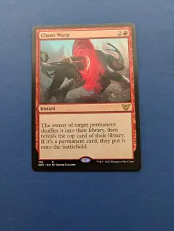 MTG Chaos Warp: Kamigawa Neon Dynasty Commander #104 - NM-MT - Image 1