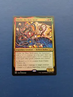 MTG Ulasht, the Hate Seed: Kamigawa Neon Dynasty Commander #143 - NM-MT - Image 1
