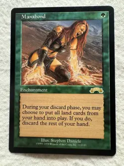 MTG - Manabond - Exodus - NM - Free Shipping! - Image 1