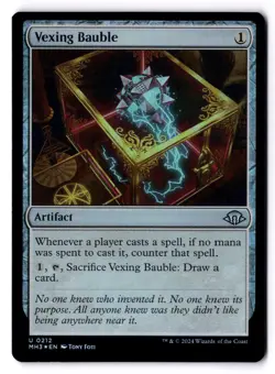 Vexing Bauble NM* FOIL Modern Horizons 3 ENGLISH 0212 mtg -UnltdCards - Image 1