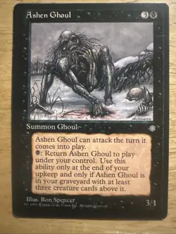 Ashen Ghoul Ice Age ICE Magic MTG - Image 1