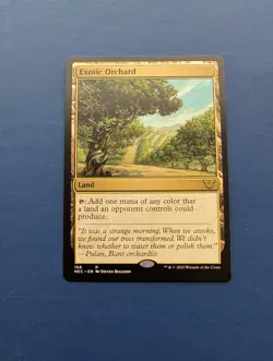 MTG Exotic Orchard: Kamigawa Neon Dynasty Commander #168 - NM-MT - Image 1