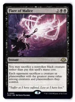Flare Of Malice NM* Modern Horizons 3 ENGLISH 0095 mtg -UnltdCards - Image 1