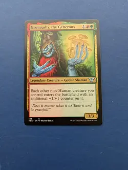 MTG Grumgully, the Generous: Kamigawa Neon Dynasty Commander #138 - NM-MT - Image 1